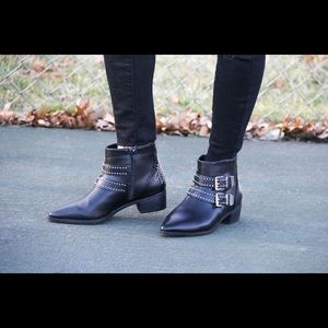 Studded Ankle Booties